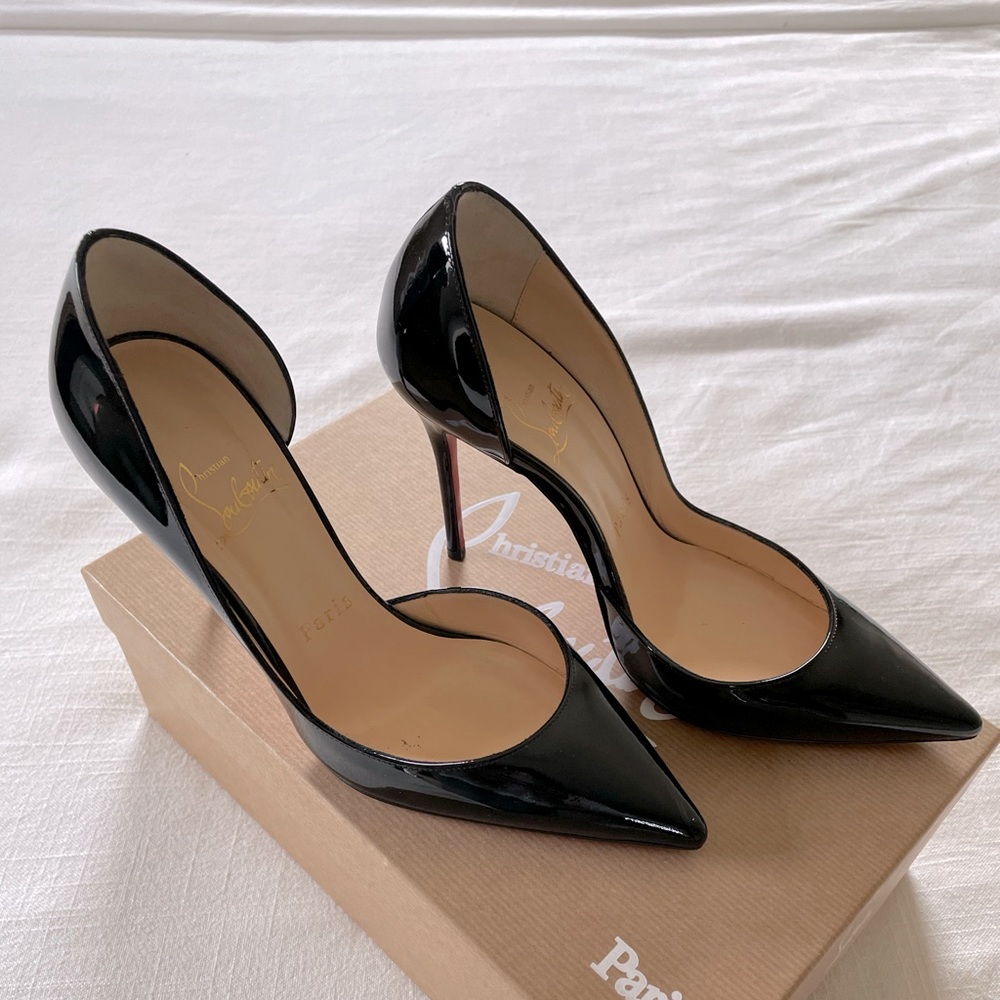 ***SOLD***Christian Louboutin Iriza Patent Pump - 35